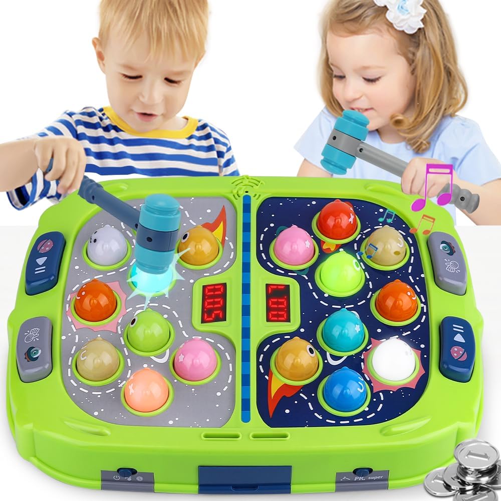 Whack a Mole Toddler Game