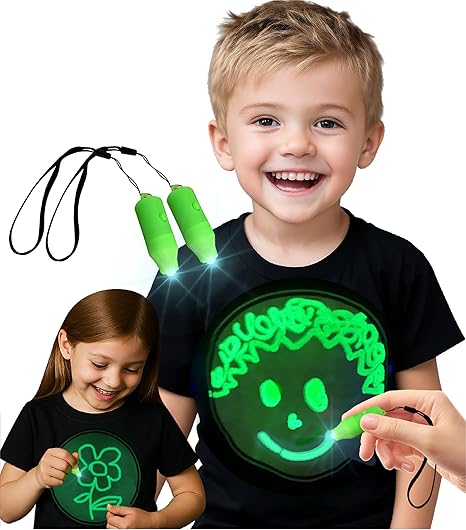 Glow in the Dark Light-Up Shirts